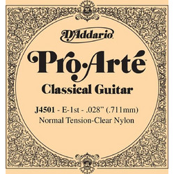 D'Addario J4501 Χορδή Κλασικής Κιθάρας E Nylon 28" Normal Tension