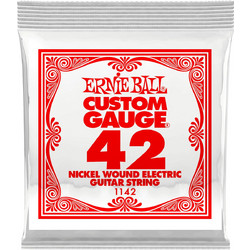 Ernie Ball 1142 Χορδή Ηλεκτρικής Κιθάρας Nickel Plated Steel 42"
