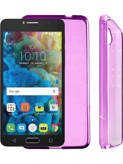 Volte-Tel Slimcolor TPU Back Cover Διαφανή Ροζ (Alcatel Pop 4S 5.5" 5095)