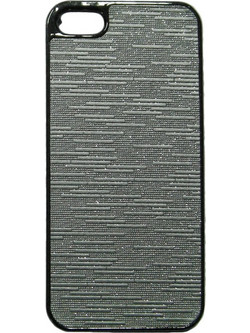 VOLTE-TEL JEWEL ΘΗΚΗ IPHONE SE/5S/5 FACEPLATE V074 DARK SILVER