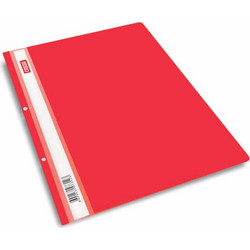 Ντοσιέ Black-Red PP με έλασμα - Κόκκινο 90003