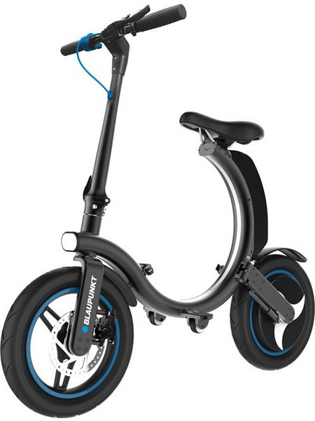 Blaupunkt ERL 814 Ηλεκτρικό Πατίνι 25km/h Max Ταχύτητα και 30km Αυτονομία Μαύρο