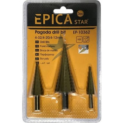 Σετ 3 κλιμακωτά τριπάνια 4-32mm / 4-20mm / 4-12mm EP-10632