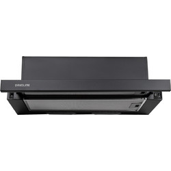 Davoline Delta 060 Συρόμενος Απορροφητήρας 60cm Μαύρος