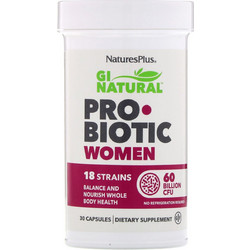 Nature's Plus GI Natural Pro Biotic Women Προβιοτικά 30 Κάψουλες