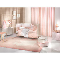 Saint Clair Lapin Σετ Κούνιας Pink 6τμχ