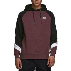 Jack & Jones Ανδρικό Φούτερ με Κουκούλα Μωβ 12174742