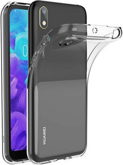 Θήκη OEM Ultra Slim για Huawei Y5 (2019) Back Cover TPU 0.3mm Transparent