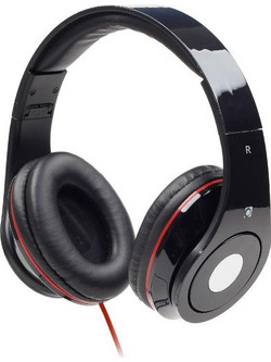 Gembird Detroit Ενσύρματα Ακουστικά Over Ear με Noise Canceling Μαύρα