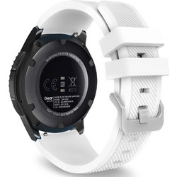 Tech-Protect Smoothband Λουράκι Σιλικόνης White (Samsung Galaxy Gear S3 46mm)