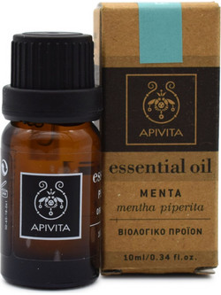 Apivita Βιολογικό Αιθέριο Έλαιο Μέντα 10ml