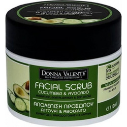 Donna Valente Cucumber & Avocado Peeling Προσώπου 210ml