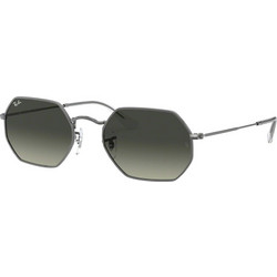 Ray-Ban RB3556N 004/71 Ανδρικά Γυαλιά Ηλίου Πολυγωνικά Μεταλλικά Μαύρα με Μαύρο Degradee Φακό