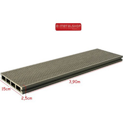 Συνθετικό πάτωμα DECK WPC Olivo 25x150x3900mm (η τιμή αφορά το τετραγωνικό μέτρο)