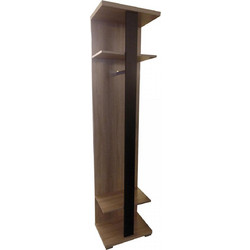 Κρεμάστρα Laura 50x34x208,8εκ Σονόμα-Μαύρη AlphaB2B