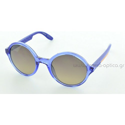 Carrera 5008 0TKR4 Γυναικεία Γυαλιά Ηλίου Στρογγυλά Κοκάλινα Μωβ με Μαύρο Polarized Φακό