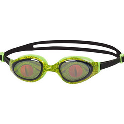 Speedo Holowonder Junior Παιδικά Γυαλάκια Κολύμβησης Αντιθαμβωτικά Μαύρα Lime