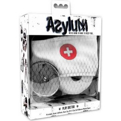 ASYLUM PLAY DOCTOR KIT. SET OF 3. WHITE