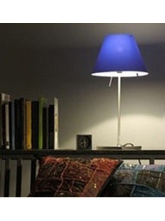 LUCEPLAN Luceplan Costanzina Night Blue Κλασσικά Επιτραπέζια Φωτιστικά - Πορτατίφ - Με Καπέλο (D 13 pi. 1D13=NP00020+D 13 pi./ 1 1D13=1P11N10)