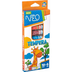 Τέμπερα Sazio 20 χρωμάτων 6ml