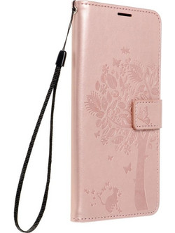 Forcell MEZZO Book case for IPHONE 12 Mini Tree Rose Gold