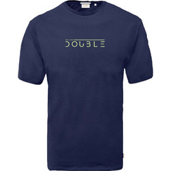 Graphic Print T-Shirt DOUBLE TS-170N Navy