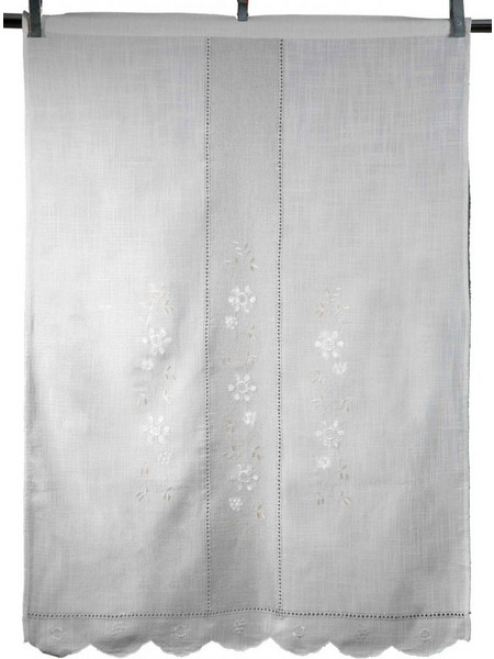 Silk Fashion Κουρτίνα Παραθύρου με Τούνελ 120x160 464 Λευκό