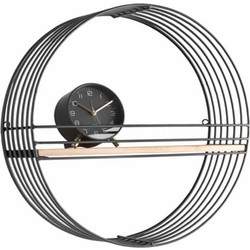 Ράφι Τοίχου PT3376 Linea Round Black Present Time