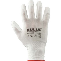 Γάντια Εργασίας Πολυουρεθάνης Λευκά BULLE (702106)-9