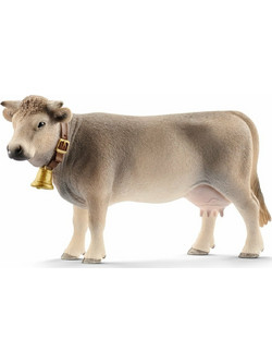 Schleich Farm World Αγελάδα Braunvieh Cow 13874