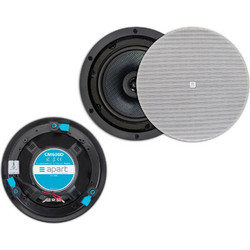 Biamp CM-608D Παθητικό Ηχείο Οροφής 40W Αδιάβροχο IP54 Λευκό