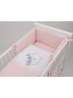 Tuttolina Felpa Σετ Κούνιας Dark Pink 7τμχ