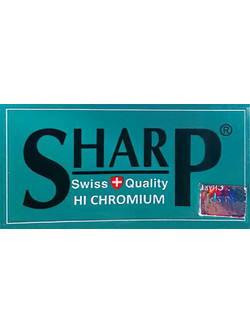 Swiss + Quality Sharp Hi Chromium Ανταλλακτικές Λεπίδες 5τμχ