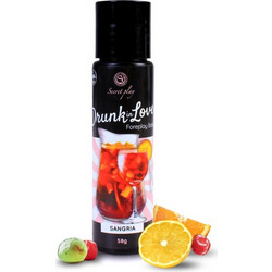 Secret Play Drunk In Love Lube Sangria Λιπαντικό Gel Νερού Κόλπου & Πρωκτού 60ml