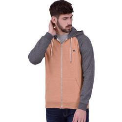 Quiksilver Everyday Ανδρική Ζακέτα Φούτερ με Κουκούλα και Φερμουάρ Σομόν EQYFT03849-NMYH