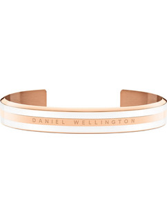 Daniel Wellington Γυναικείο Βραχιόλι Βέργα από Ατσάλι Ροζ Χρυσό DW00400005
