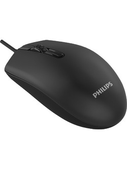 Philips SPK7204 Ενσύρματο Ποντίκι Black