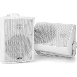 Power Dynamics WS50A Αυτοενισχυόμενα Ηχεία Τοίχου 60W Αδιάβροχα με Bluetooth & Wi-Fi Λευκά (Ζεύγος)