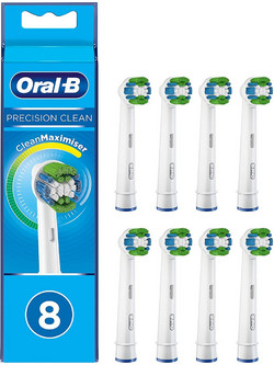 Oral-B Precision Clean Ανταλλακτικές Κεφαλές 8τμχ