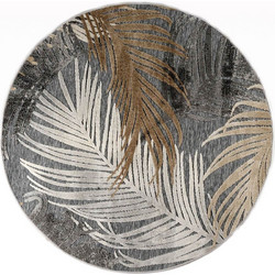 Tzikas Carpets Boheme Χαλί Στρογγυλό Καλοκαιρινό 160cm 18531-095