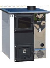 Bauherr Temy Plus 18 Ατσάλινη Ξυλόσομπα Καλοριφέρ 18kW