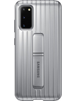 Samsung Protective Standing Cover Silver (Galaxy S20)
