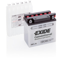 Exide Μπαταρία Μοτοσυκλέτας EB7L-B 85A 8Ah
