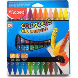 MAPED ΛΑΔΟΠΑΣΤΕΛ COLOR PEPS ΜΑΧΙ 24 ΤΕΜ. 864012