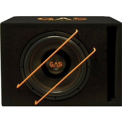 Gas Pro 112 Subwoofer Αυτοκινήτου 12" 500W RMS με Κούτα