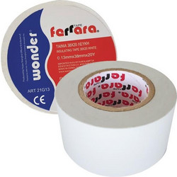 Μονωτική Ταινία Wonder Λευκή 38X20mm Φαρδιά 147-34010