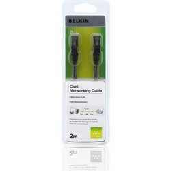 Belkin U/FTP STP Cat.6 Καλώδιο Δικτύου Ethernet 2m Black