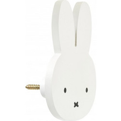 ΞΥΛΙΝΟ ΚΡΕΜΑΣΤΑΚΙ ΤΟΙΧΟΥ MIFFY 9cm ΛΕΥΚΟ 47-433183