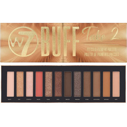 W7 Buff Take 2 Pressed Pigment Παλέτα Σκιών