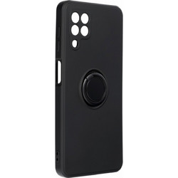 Senso Ring Back Cover Black (Galaxy A22)